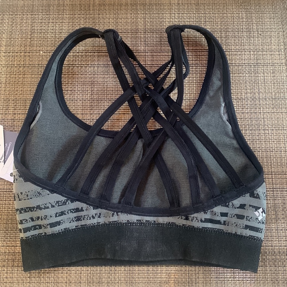 NWT NUX USA Along The Lines Bra color mineral - Picture 6 of 12
